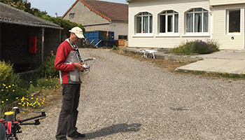 À Cayeux-sur-Mer, un drone pour stériliser les œufs de goélands